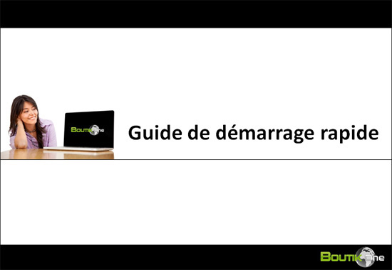 Guide de démarage rapide